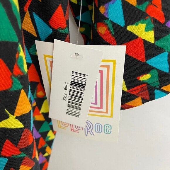 LuLaRoe Irma Shirt XXS NWT - Picture 4 of 5